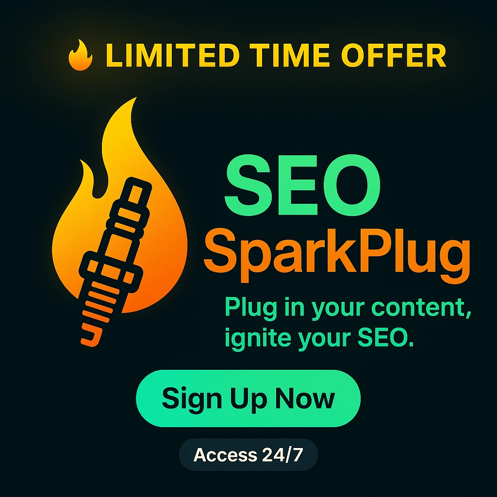 SEO SparkPlug Machine - Advanced SEO Analysis and Optimization Platform